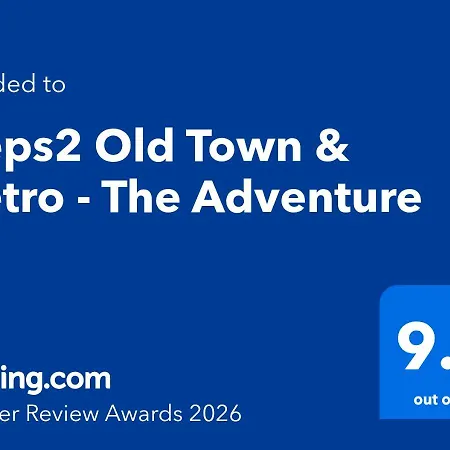 The Adventure - Steps 2 Metro & Old Town Apartamento