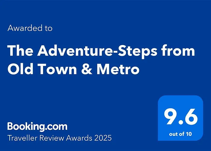 Apartment The Adventure - Steps 2 Metro & Old Town *